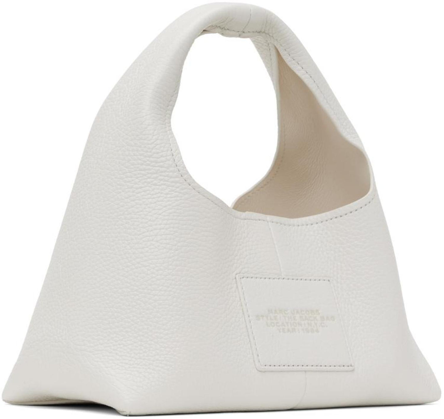 White 'The Mini Sack Bag' Tote