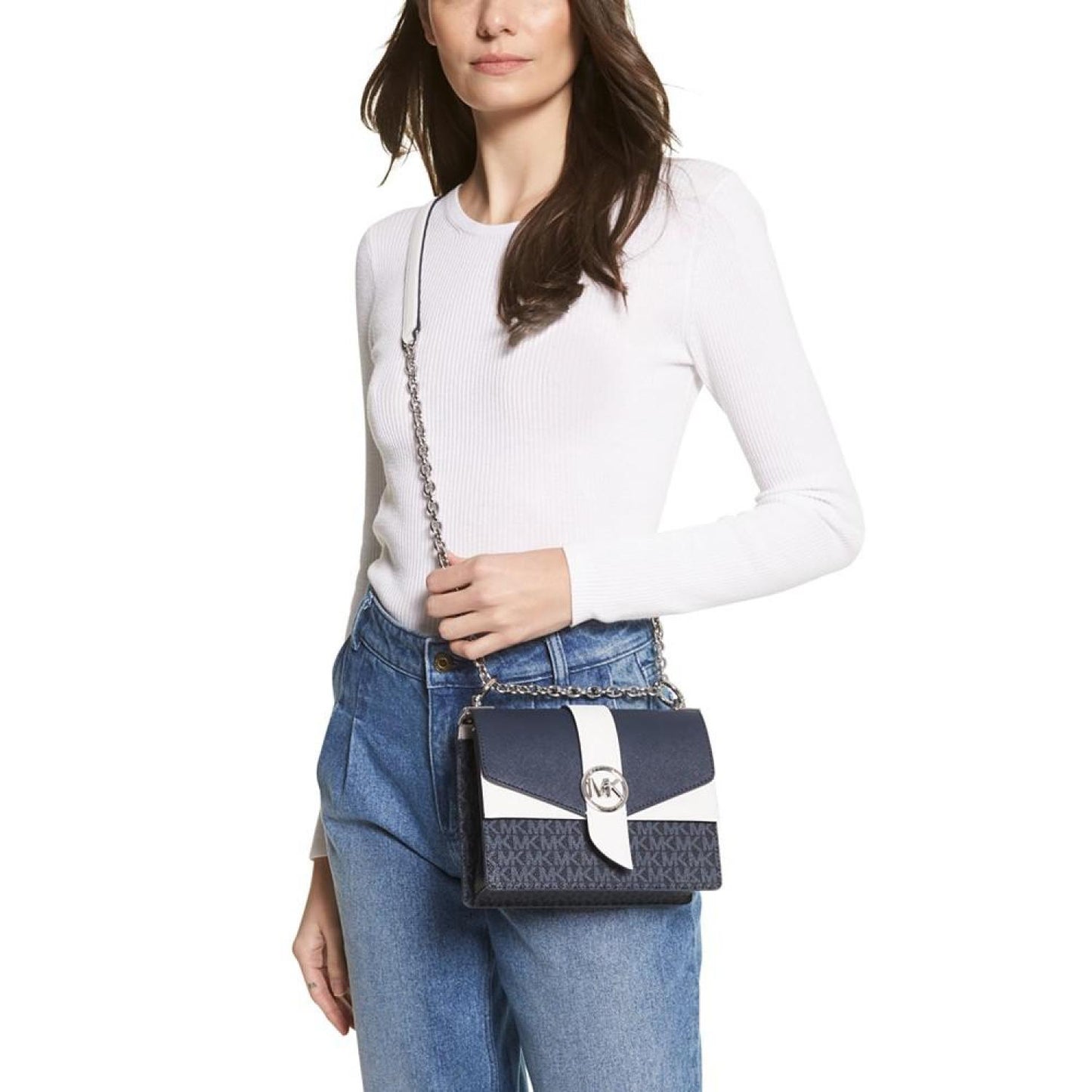 Logo Greenwich Small Convertible Crossbody