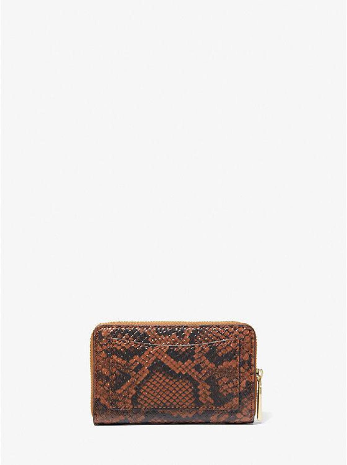 Small Snake Embossed Wallet