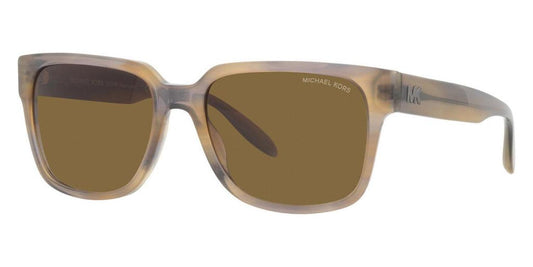 Michael Kors Men's MK2188-3444-2 Washington 57mm Olive Horn Sunglasses