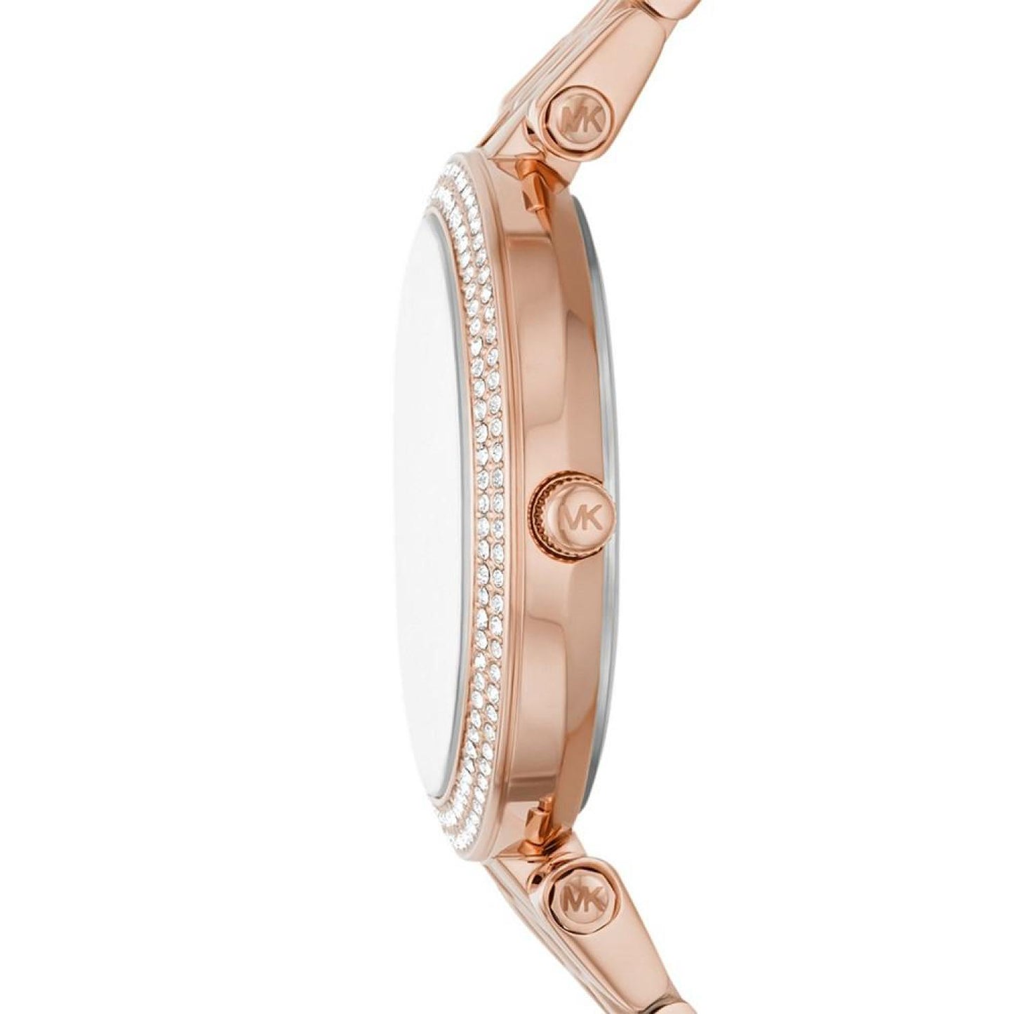 Women's Darci Three-Hand Rose Gold-Tone Stainless Steel Bracelet Strap Watch 33mm