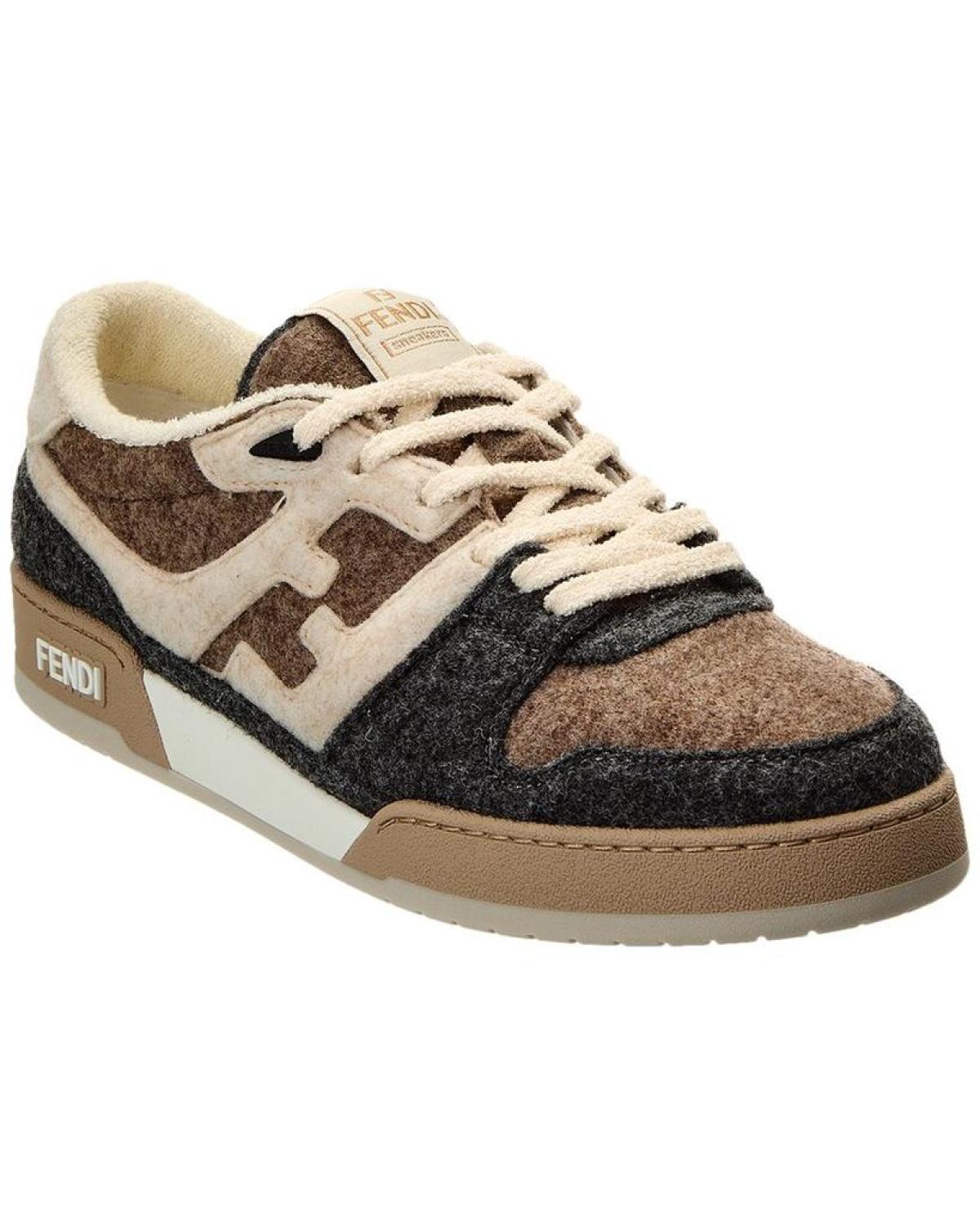 FENDI Match Felt Sneaker