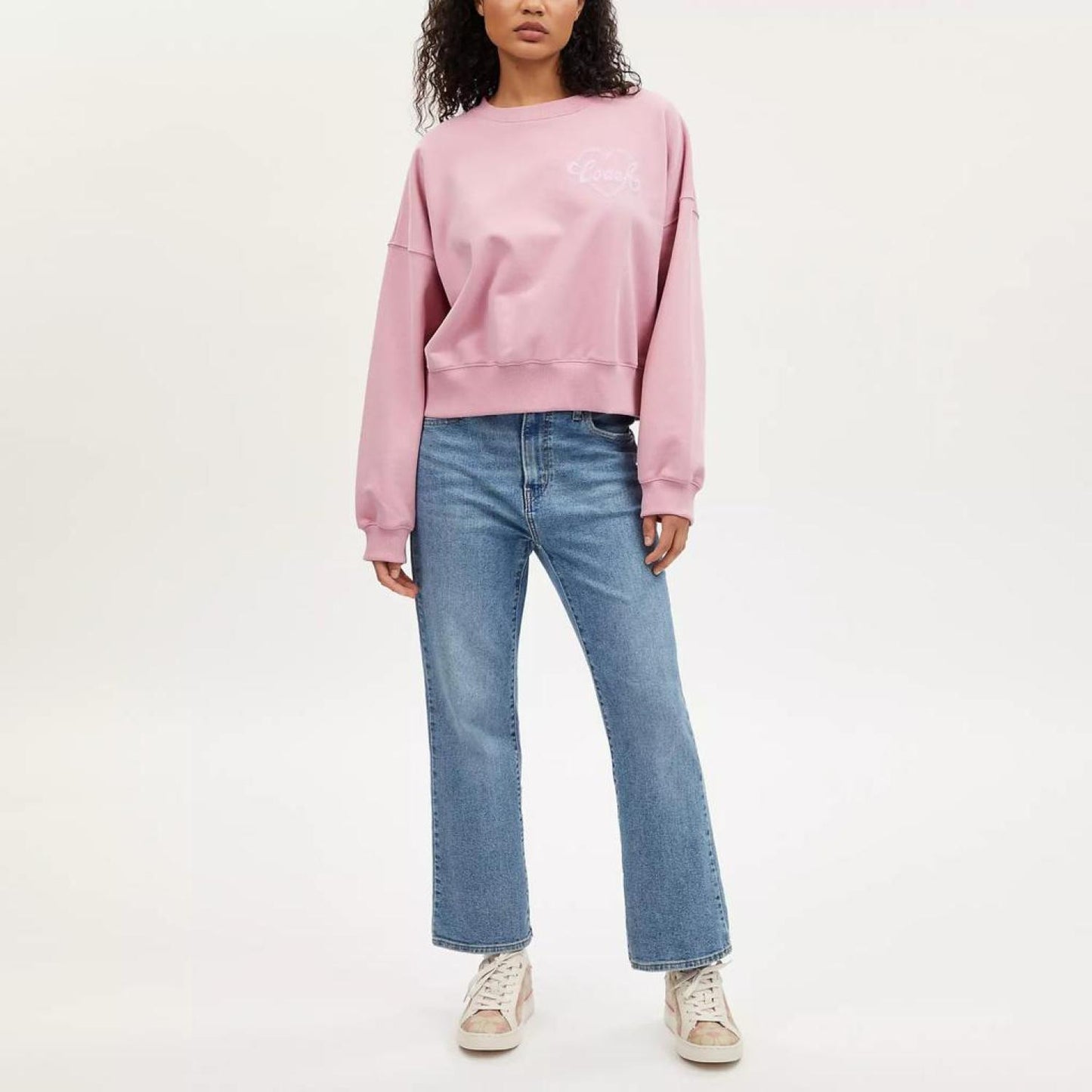 Coach Outlet Heart Crewneck