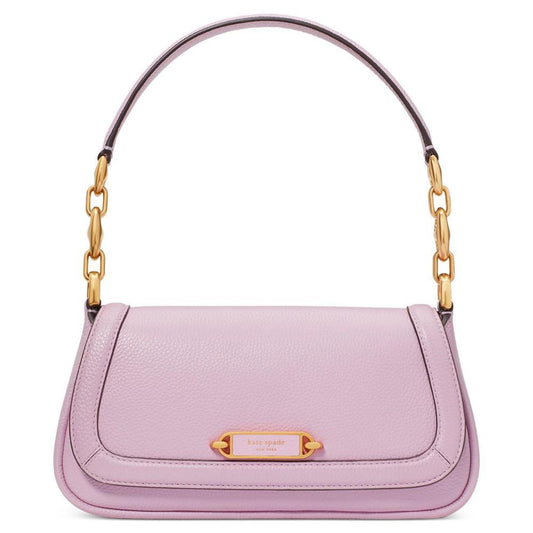 Gramercy Pebbled Leather Flap Shoulder Bag