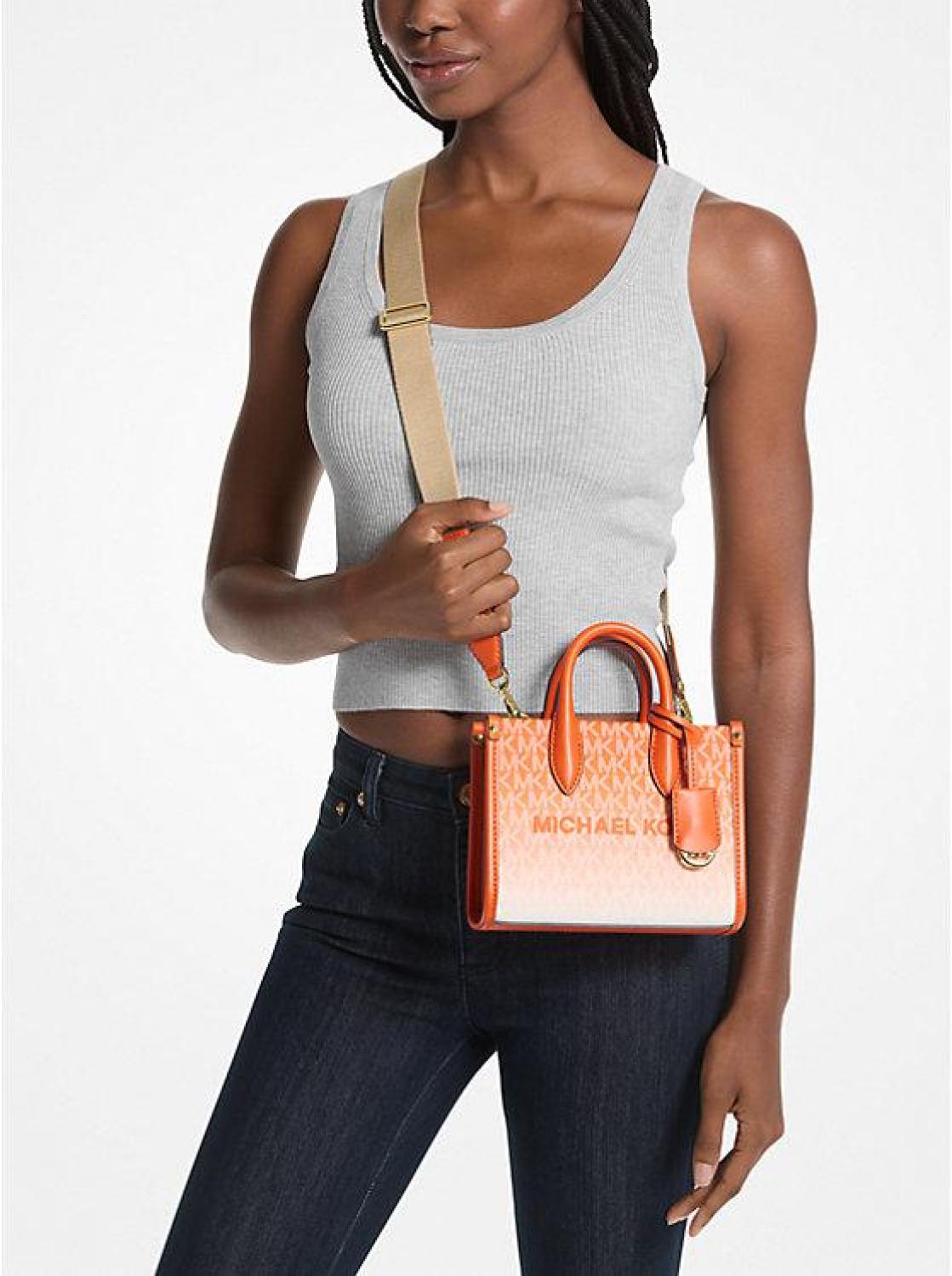 Mirella Extra-Small Ombré Logo Crossbody Bag