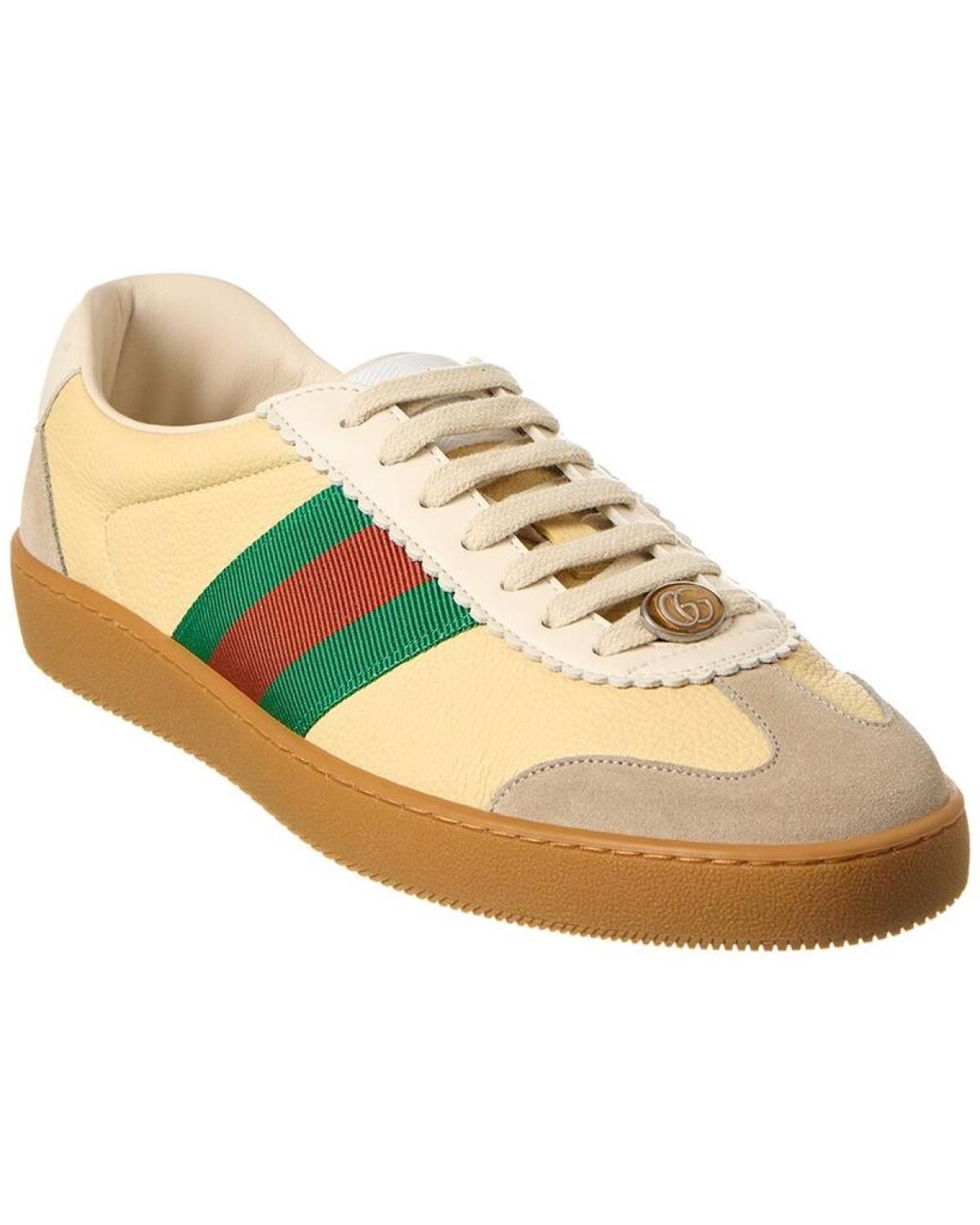 Gucci Web Leather Sneaker