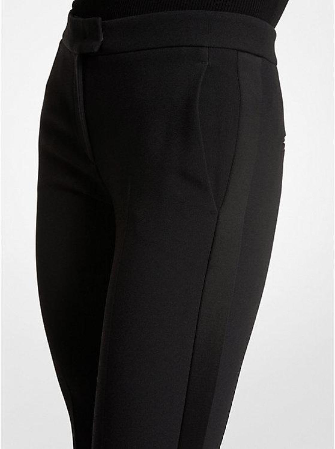 Haylee Wool Gabardine Flared Trousers