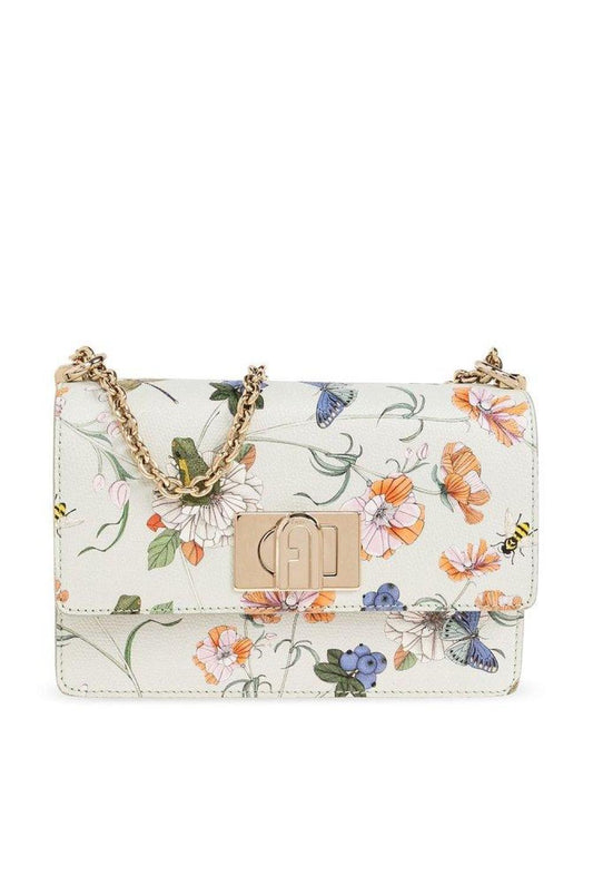 Furla 1927 Mini Floral Printed Shoulder Bag