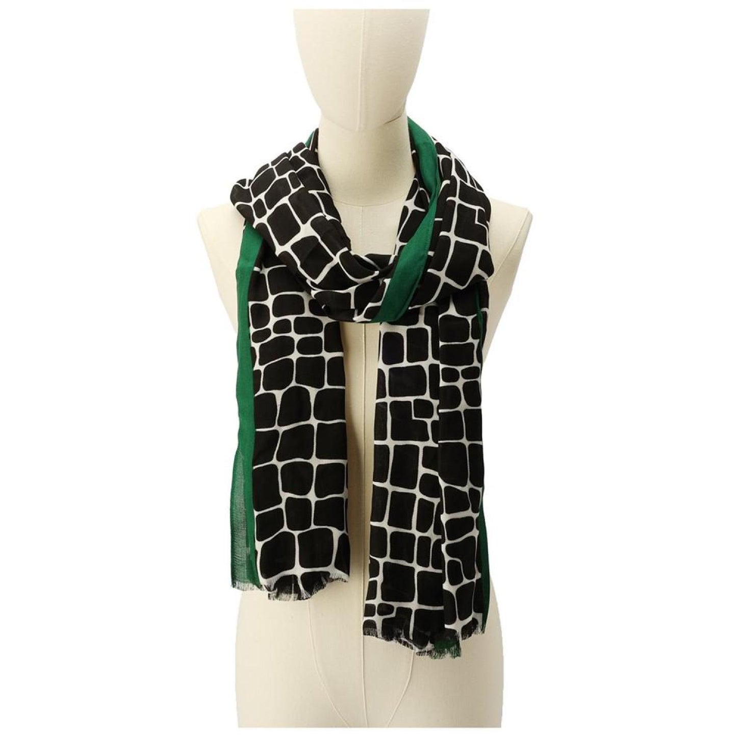 Geometric Graffle Oblong Scarf