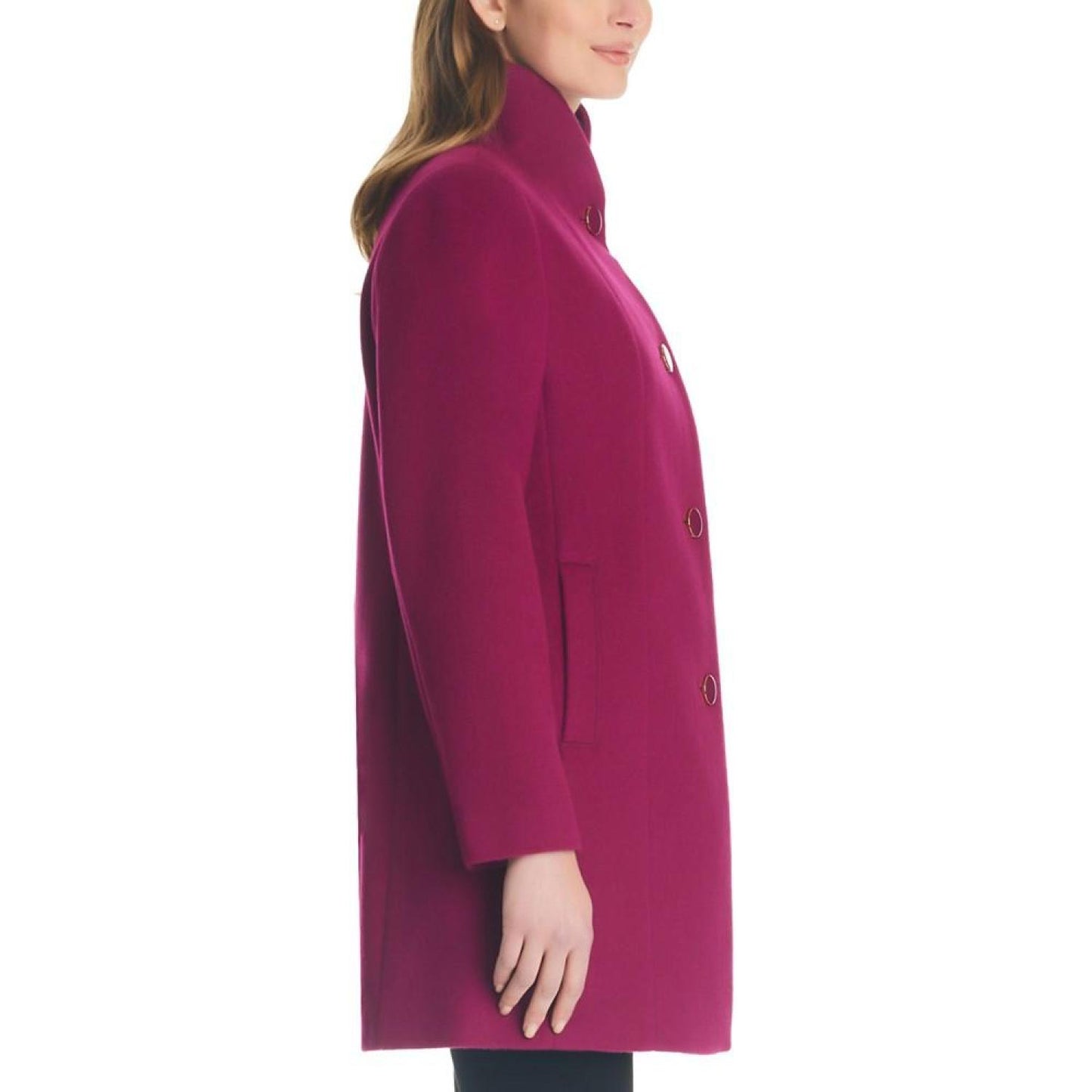 Women's Stand-Collar Coat, Created for Macy's