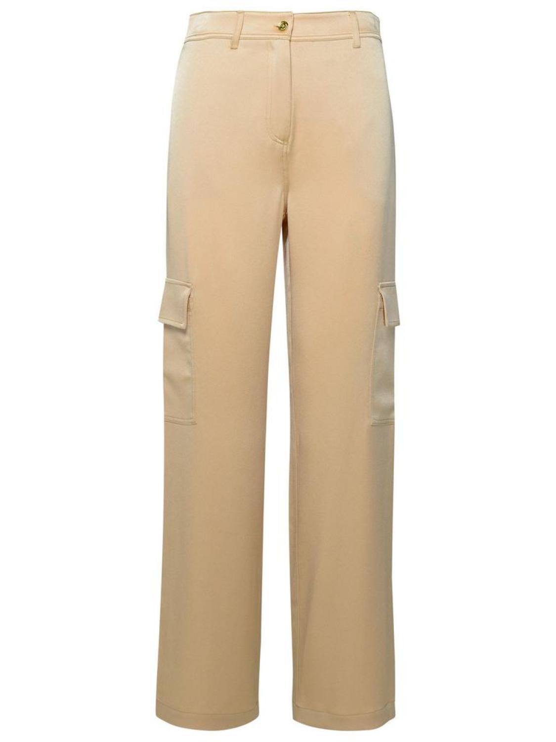 Michael Michael Kors Satin Cargo Trousers