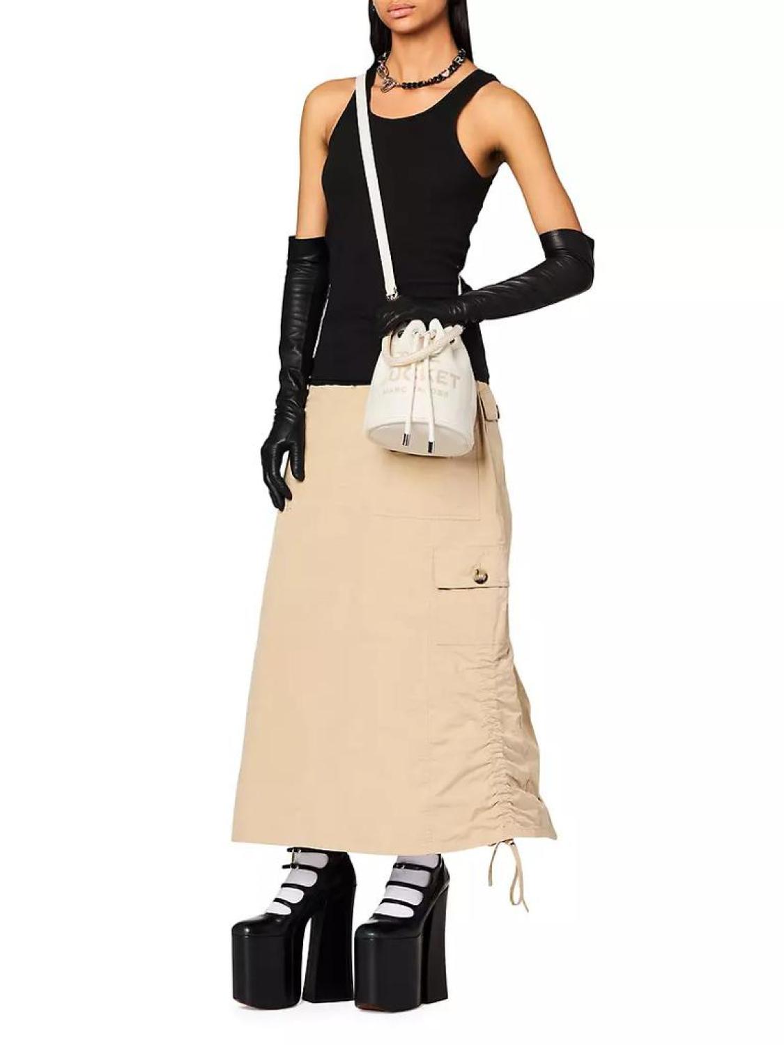 The Leather Bucket Bag