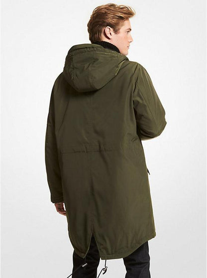 Water Resistant Hooded Parka