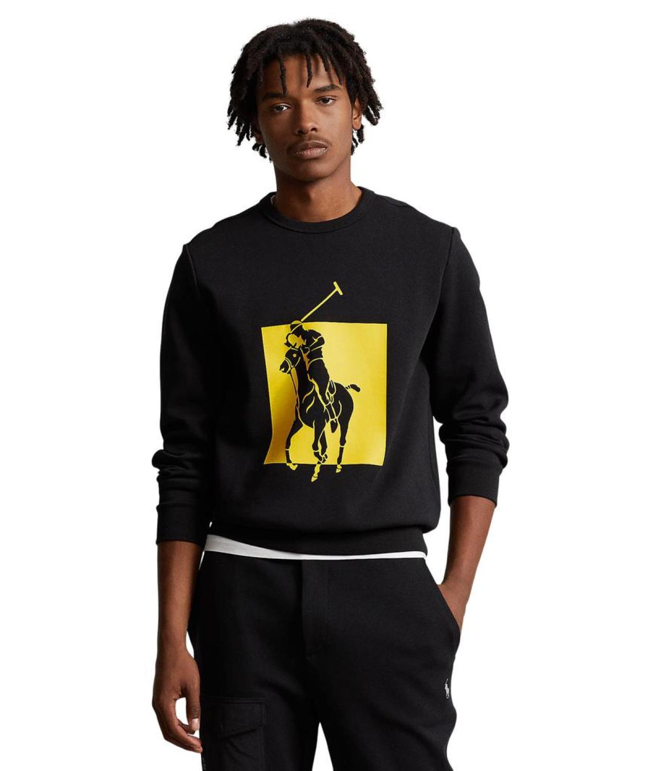 Double knit clearance sweatshirt ralph lauren