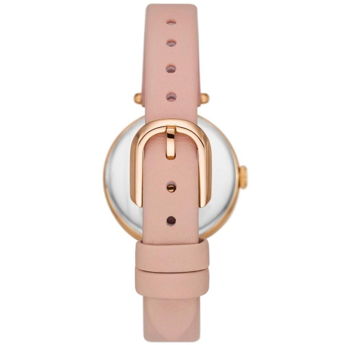 Women's Holland Three Hand Pink Leather Watch 28mm