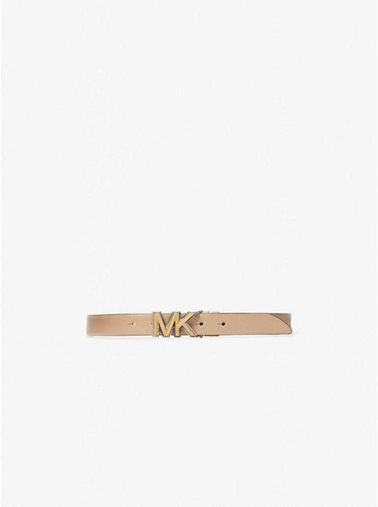 Reversible Logo and Leather Waist Belt