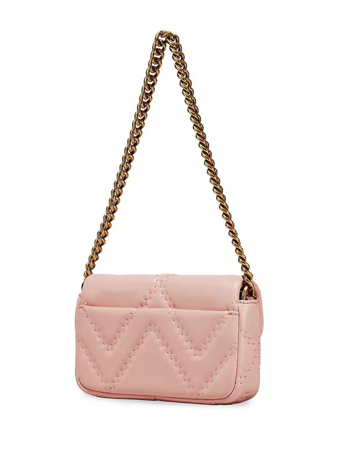 The Mini Quilted Leather Convertible Shoulder Bag