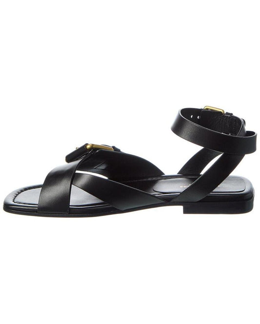 Michael Kors Collection Langley Leather Sandal