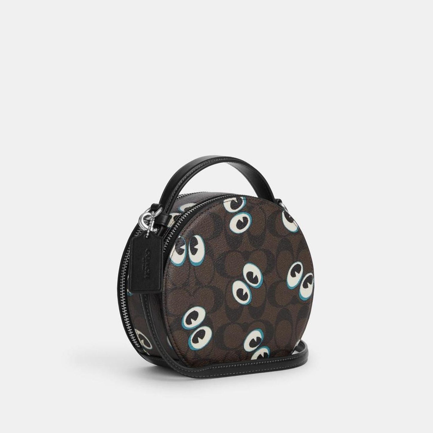 Coach Outlet Canteen Crossbody In Signature Canvas With Halloween Eyes