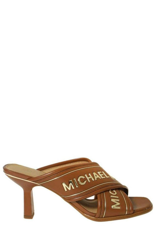 Michael Michael Kors Gideon Crossover Strapped Sandals