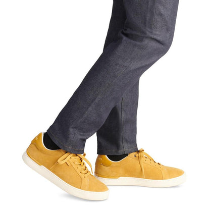 Men's Lowline Suede Tennis-Style Sneaker