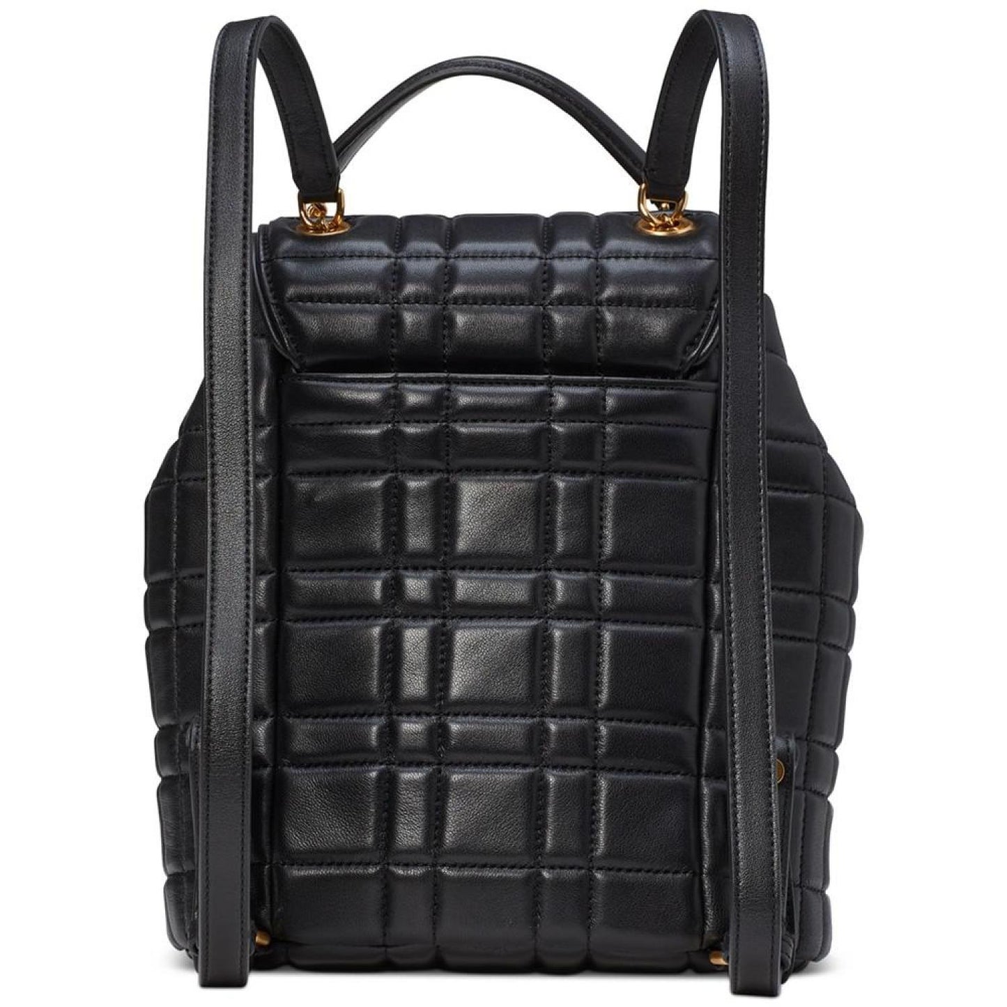 Evelyn Quilted Leather Small Backpack