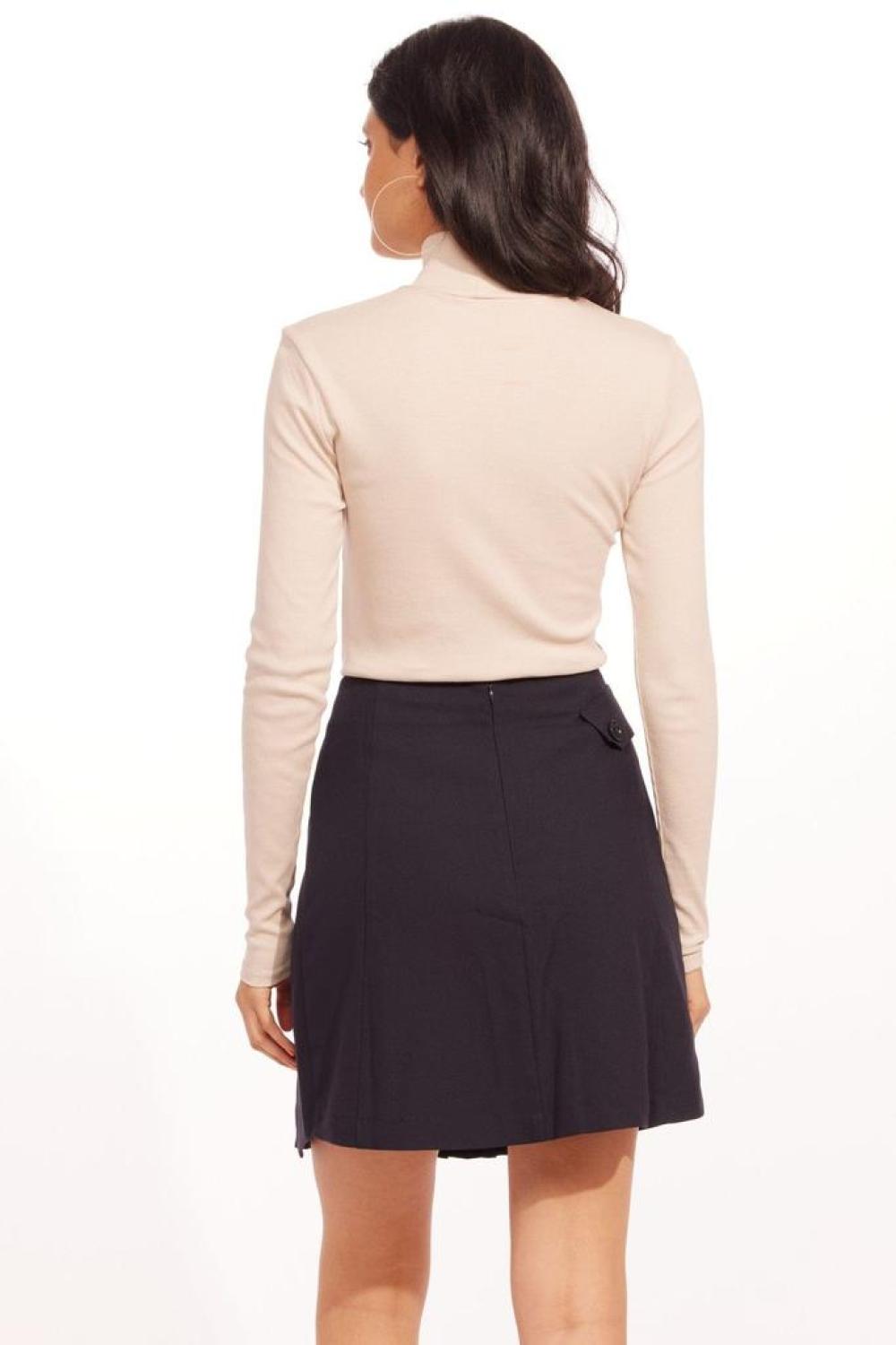 Tailored Mini Skirt