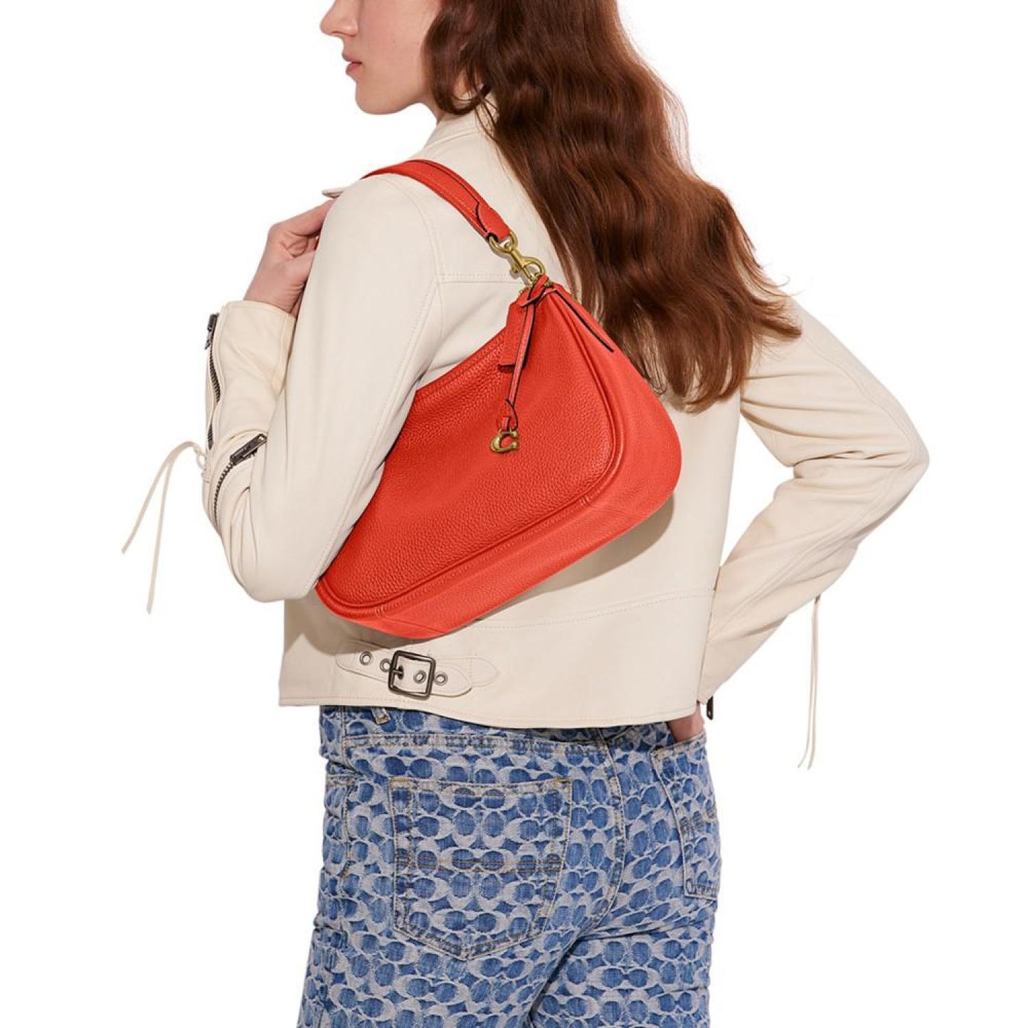 Soft Pebble Leather Cary Convertible Crossbody