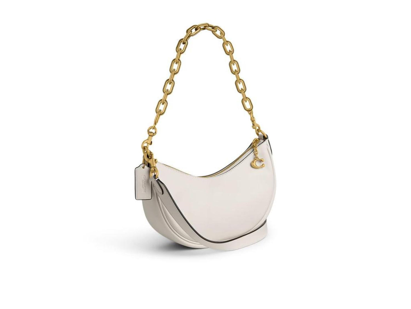 Glovetanned Leather Mira Shoulder Bag with Chain