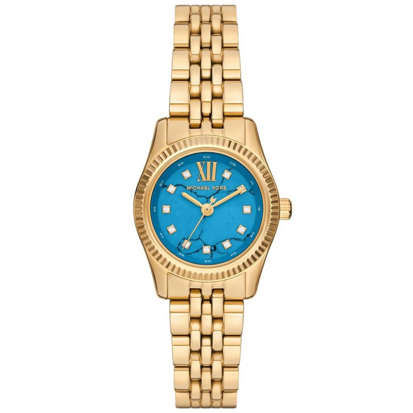 Women's Lexington Three-Hand Gold-Tone Stainless Steel Watch 26mm