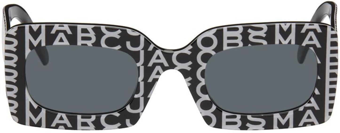 Black & White Monogram Sunglasses