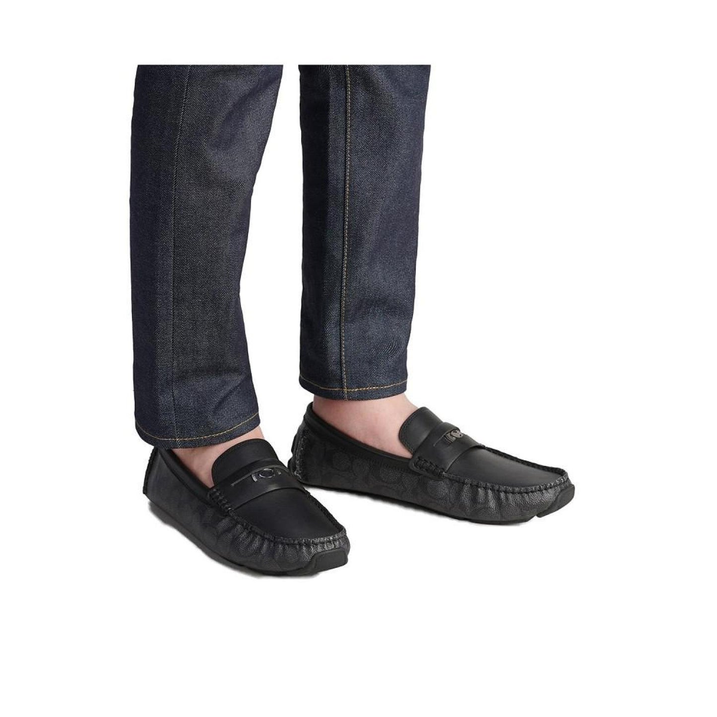 Men's C Coin Signature Driver Loafers