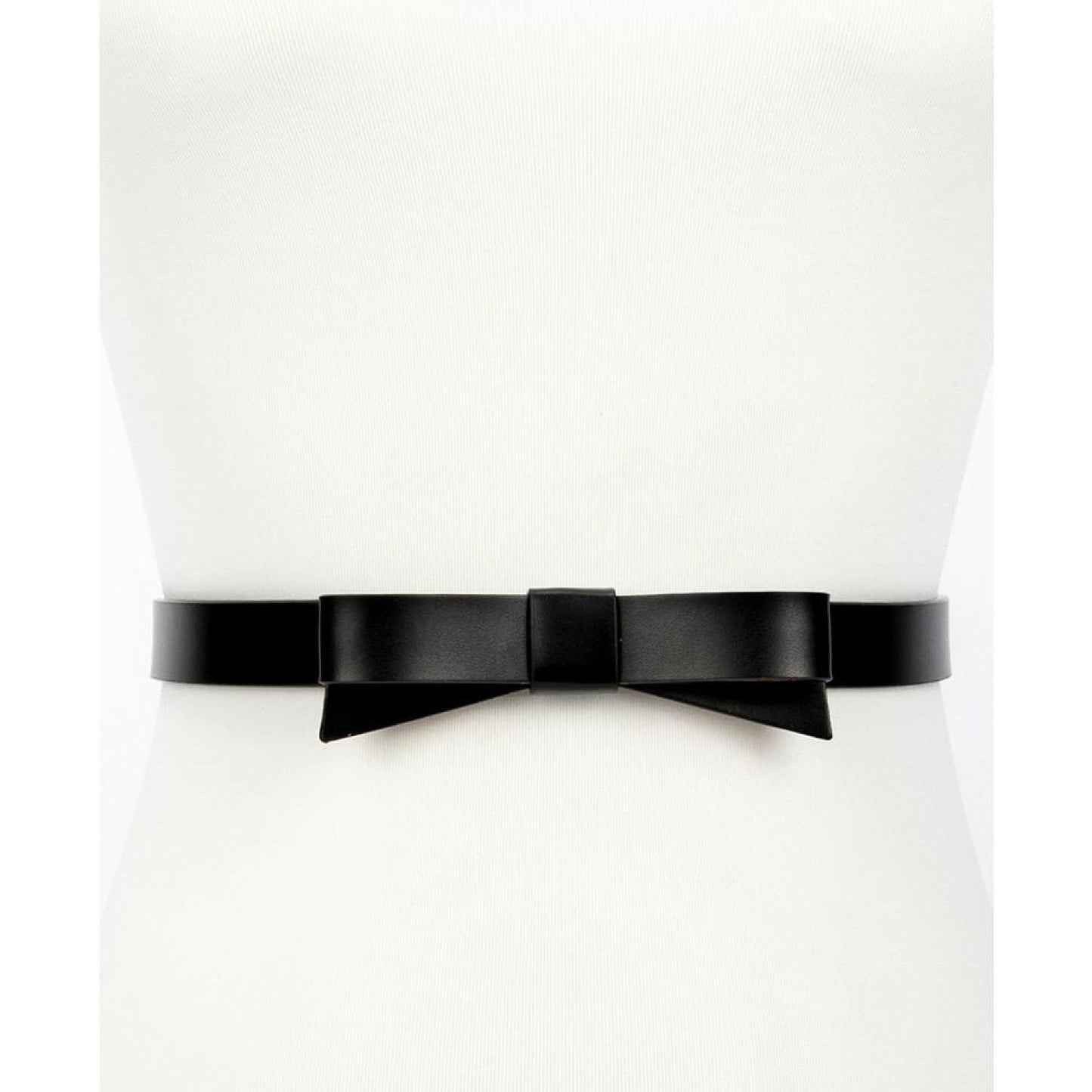 Women's Leather Bow Belt