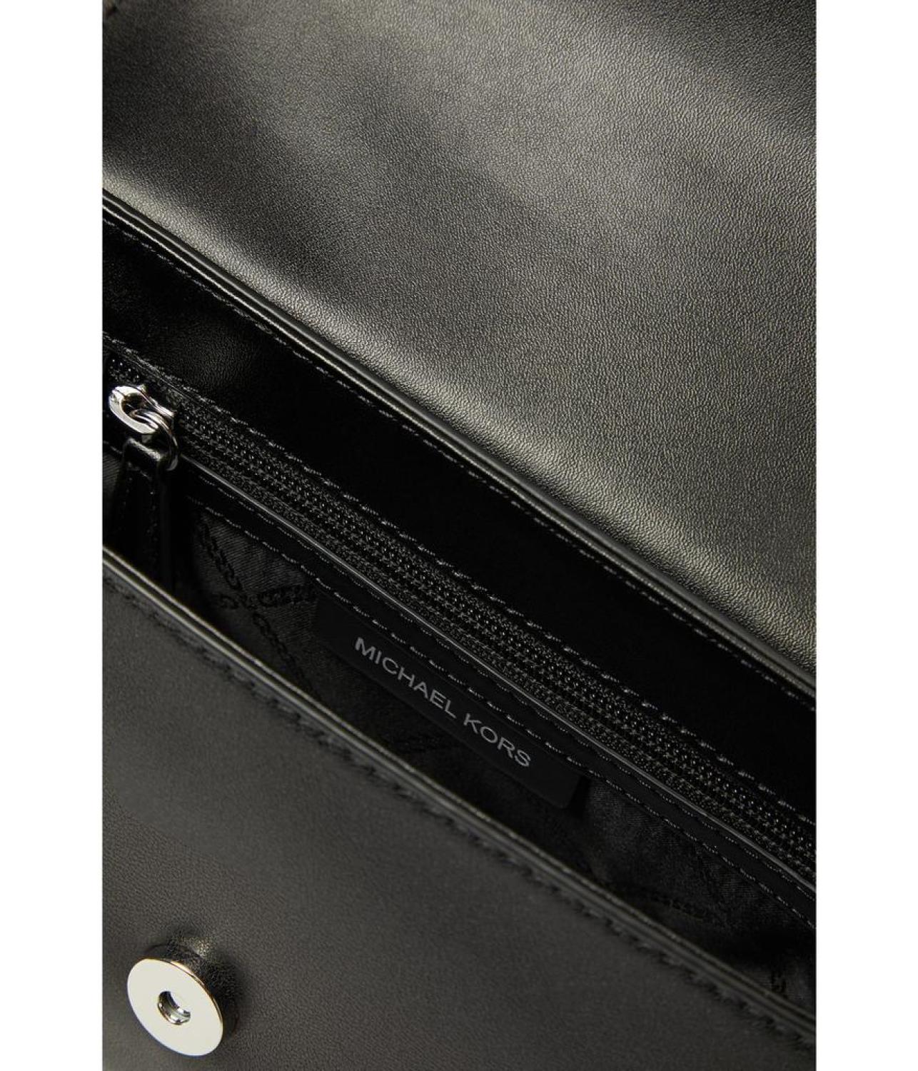 Michael Kors Parker XL Convertible Chain Shoulder Bag - Black