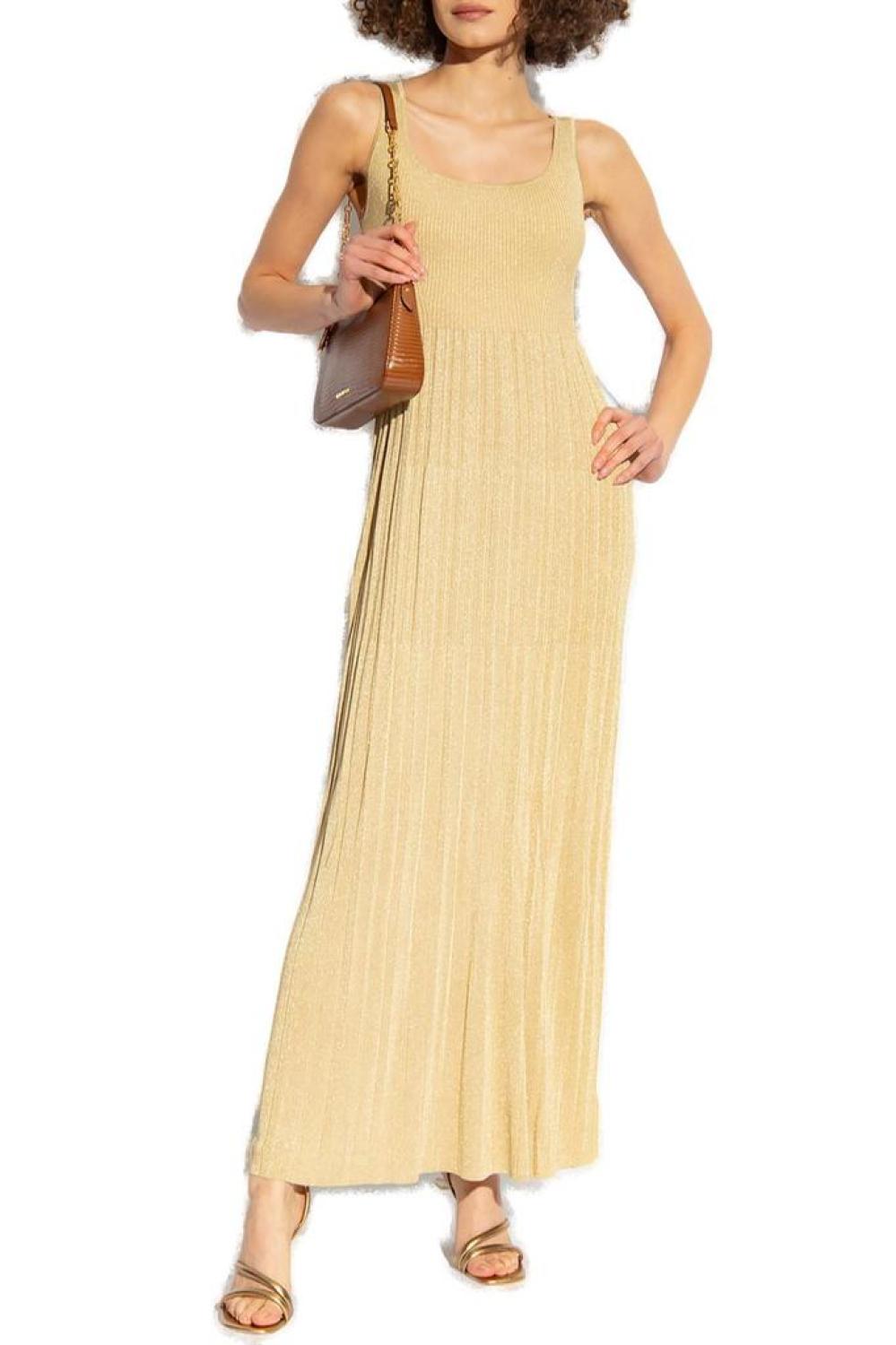 Michael Michael Kors Pleated Sleeveless Dress