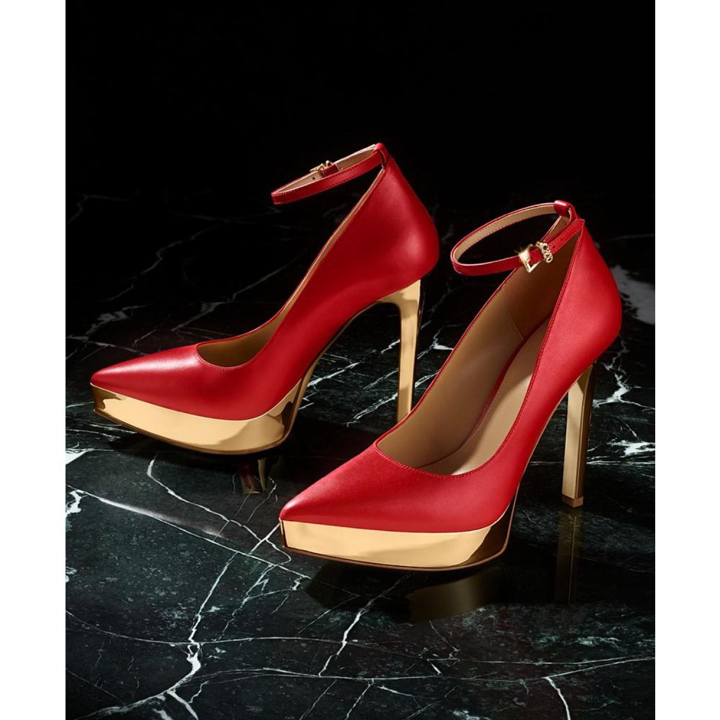 Women's Xenia Ankle-Strap Platform Pumps