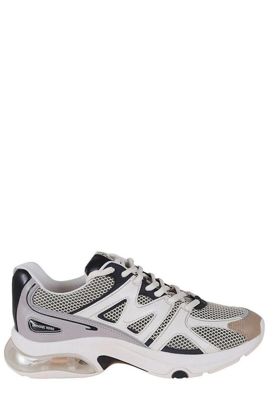 Michael Kors Collection Logo Patch Lace-Up Sneakers