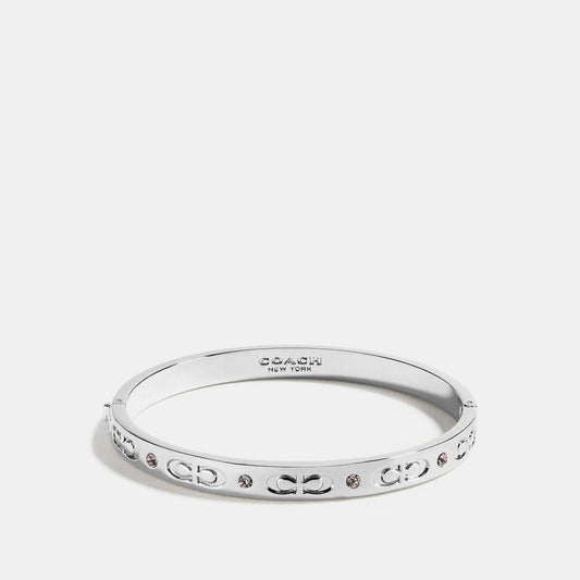 Coach Outlet Kissing C Hinged Bangle