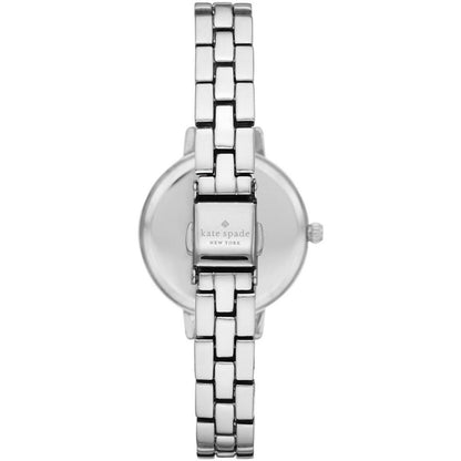 Women's Metro Three-Hand Silver-Tone Stainless Steel Watch 30mm, KSW9001