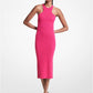 Ribbed Stretch Viscose Tank Dress