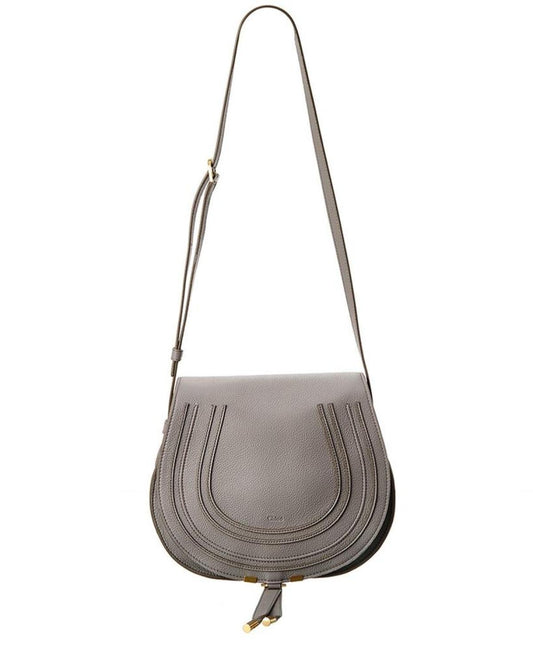 Chloé Marcie Medium Leather Saddle Bag