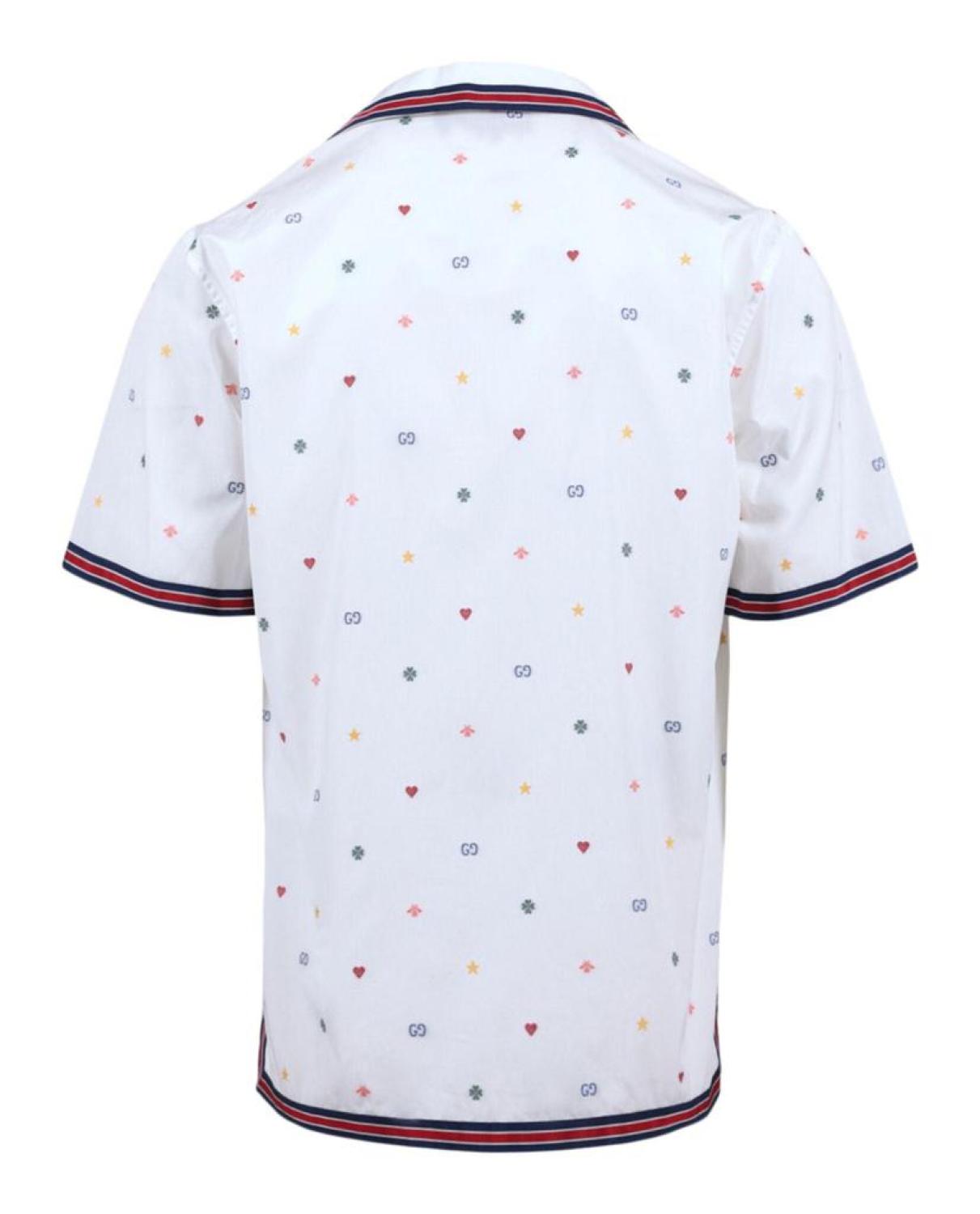 Fil-coupé Cotton-poplin Bowling Shirt