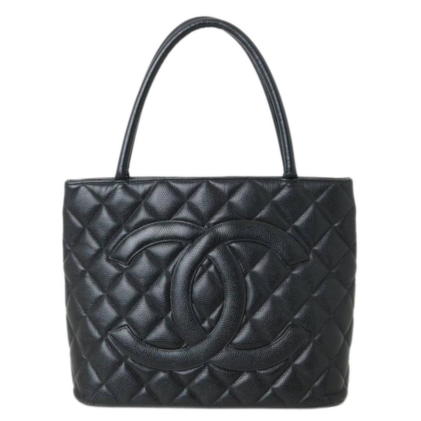 Chanel Medaillon  Leather Tote Bag (Pre-Owned)