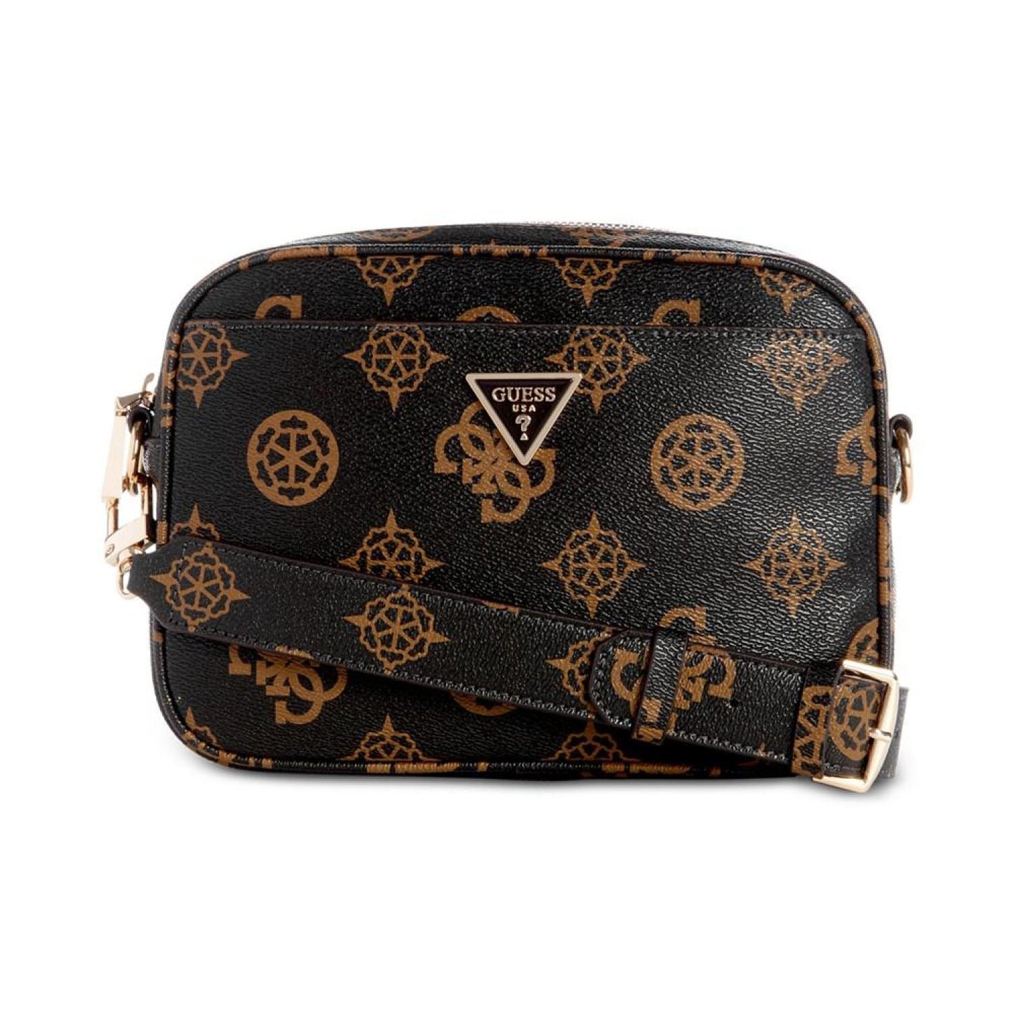 Meridian Small Monogram Camera Crossbody Bag