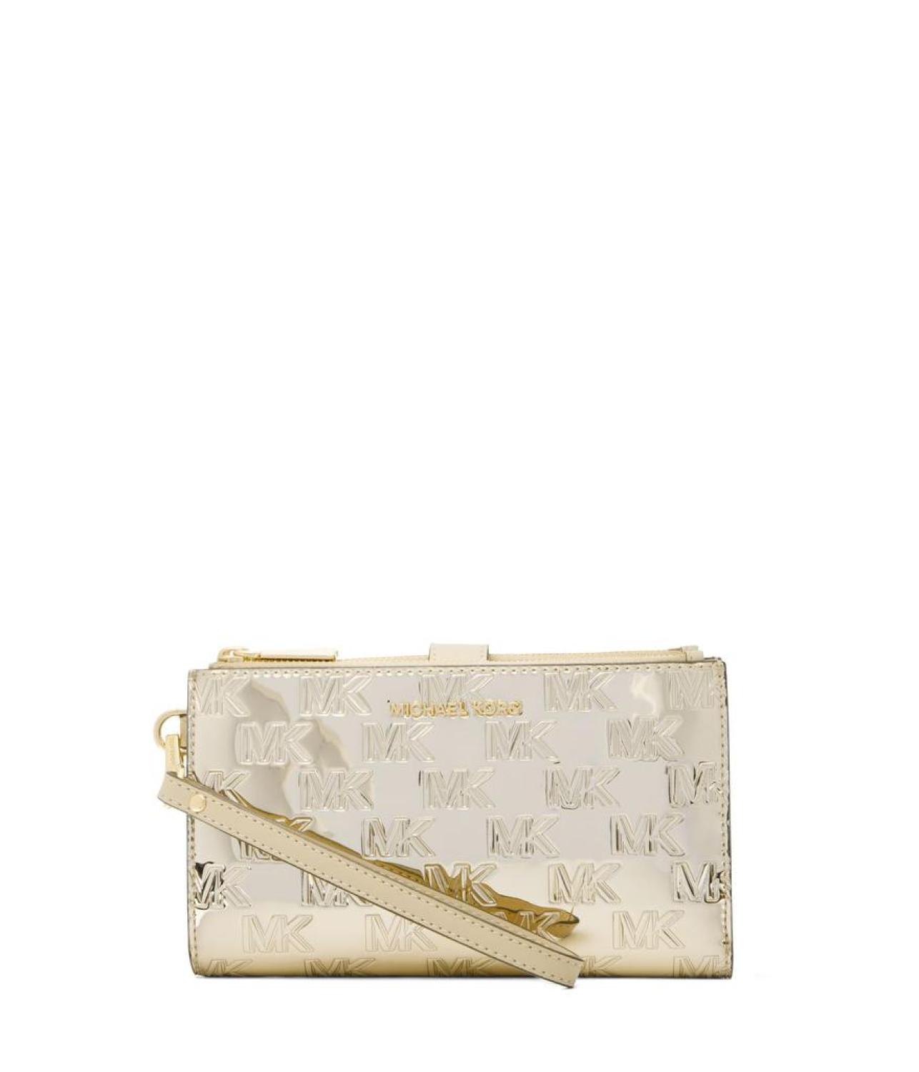 Jet Set Double Zip Wristlet