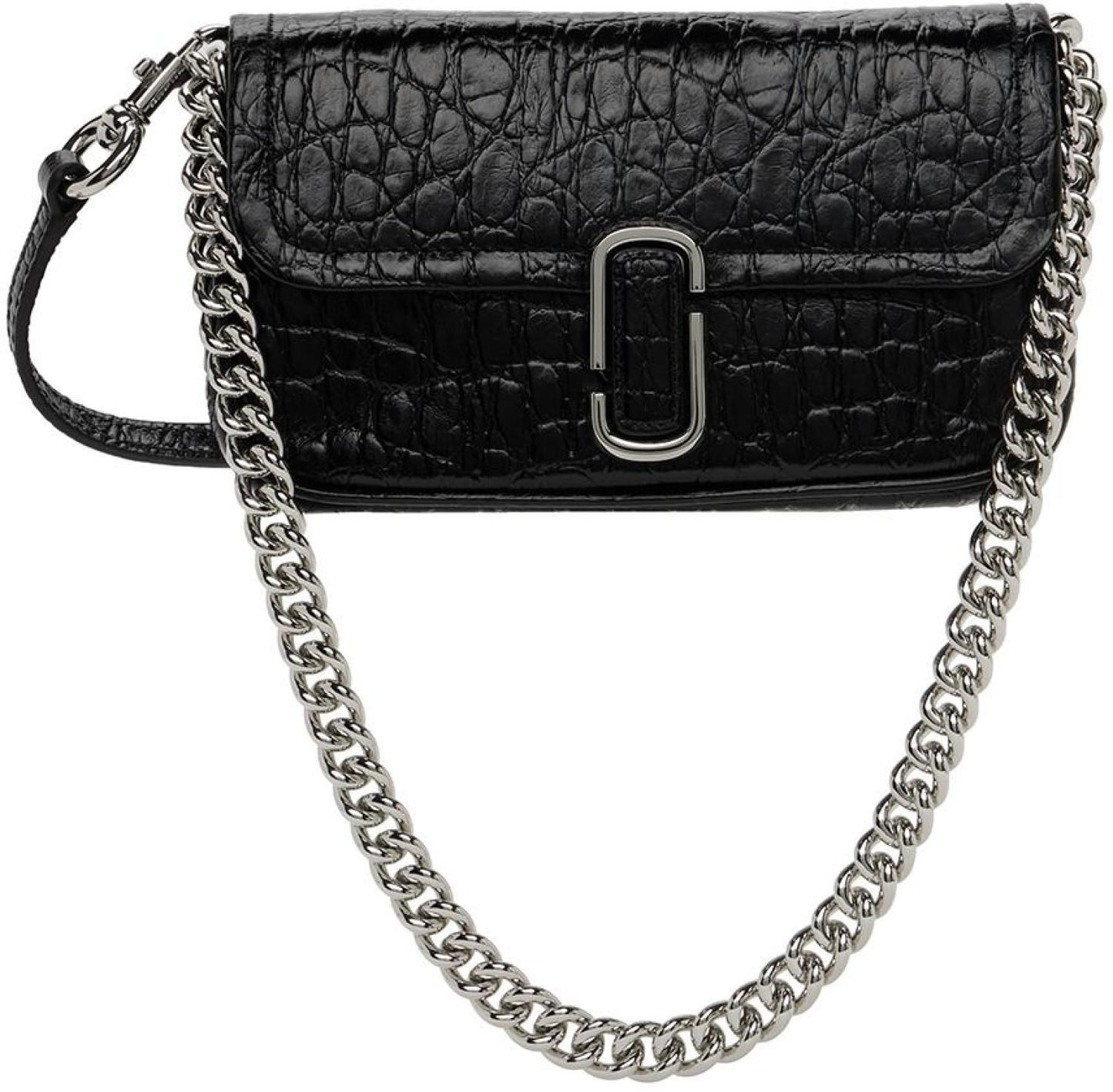 Black 'The Croc J Marc Mini' Bag