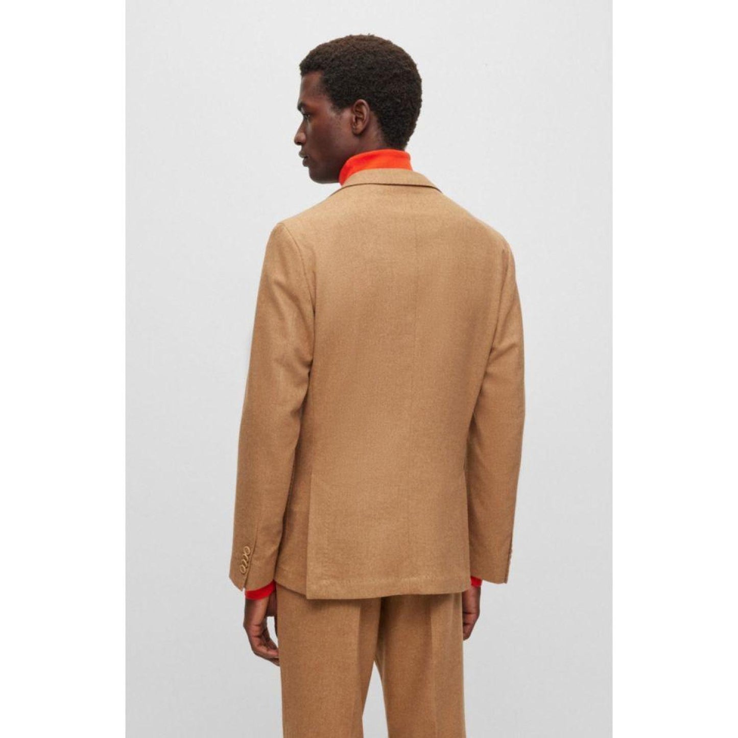 Slim-fit jacket in performance-stretch cloth