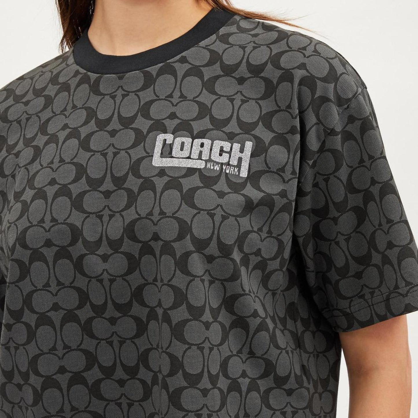 Coach Outlet Signature Cropped T Shirt