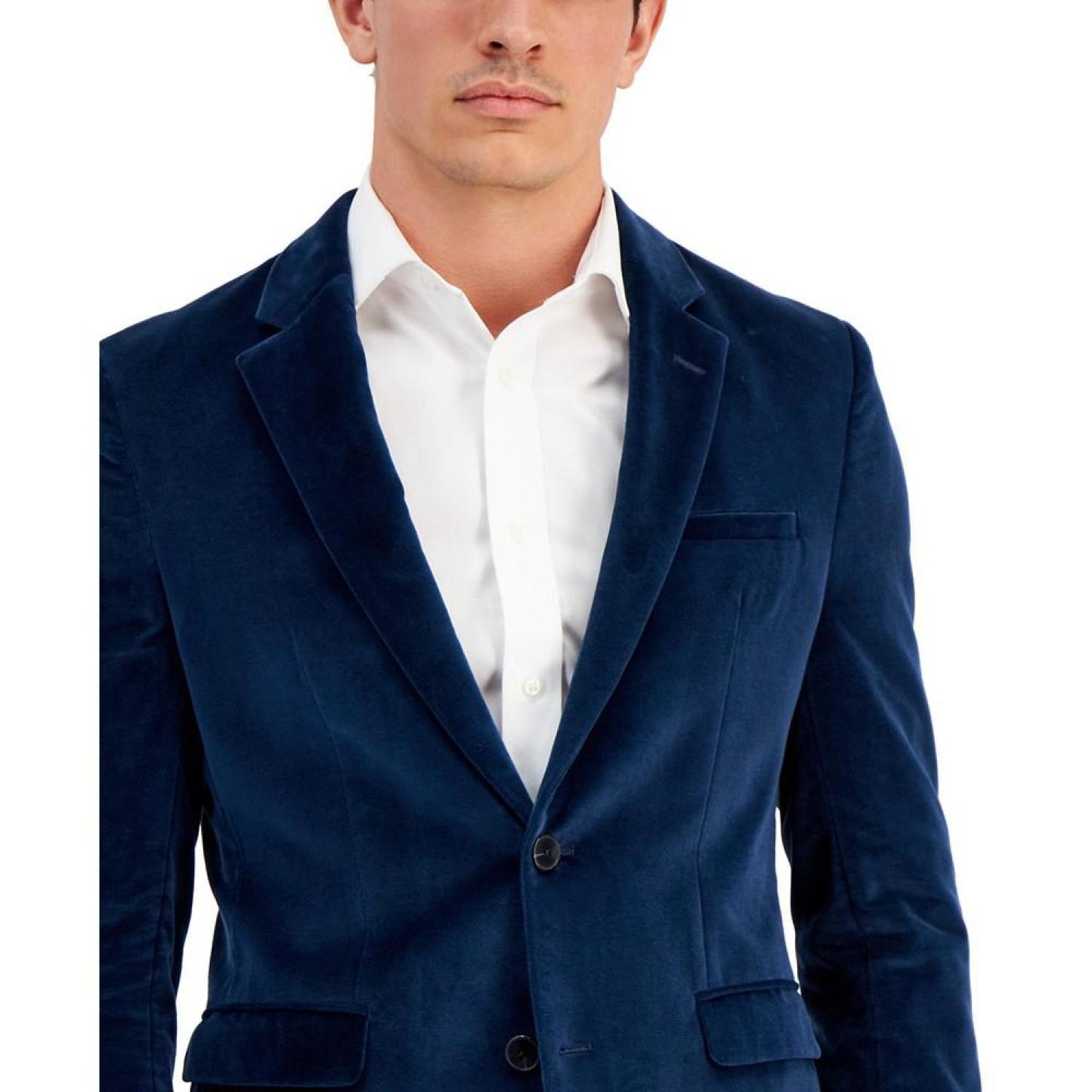 Men's Modern-Fit Velvet Dinner Jacket