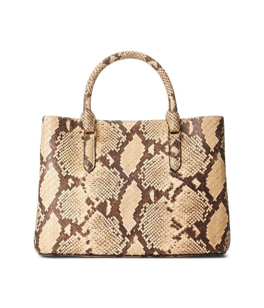 Faux Snakeskin Medium Marcy Satchel